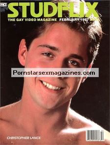 Studflix Gay Magazine February 1987 - Chad Johnson - Christoper Lance